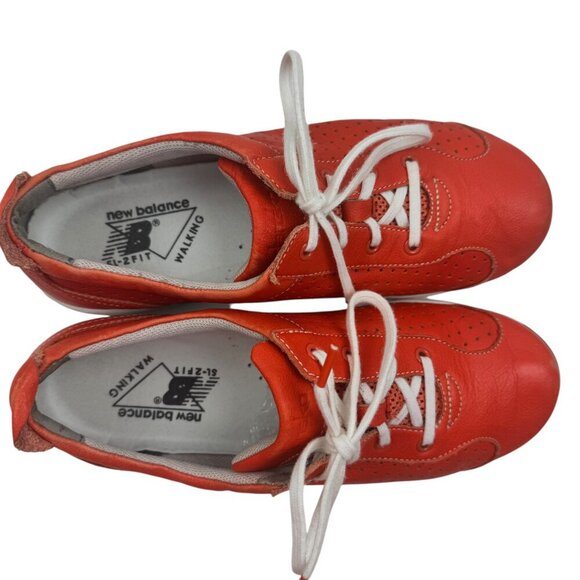 Dansko Hillary Leather Lace-Up Comfort Sneakers in Orange Women's Size 39/US 9 - Picture 8 of 12
